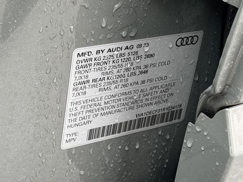 Used 2024 Audi Q3 2.0T Premium image 25