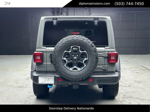 Used 2023 Jeep Wrangler Unlimited Rubicon 4xe w/ Steel Bumper Group image 5