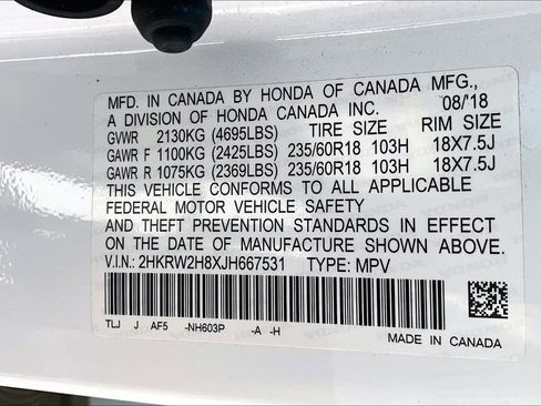 Used 2018 Honda CR-V EX-L image 30