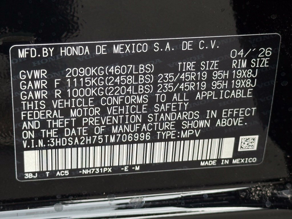 Certified 2026 Acura ADX A-Spec w/ Advance Package AWD/4WD image 29