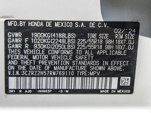 Used 2024 Honda HR-V Sport image 30