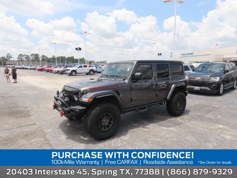 Used 2022 Jeep Wrangler Unlimited Rubicon w/ Xtreme Recon 35" Tire Package AWD/4WD image 1