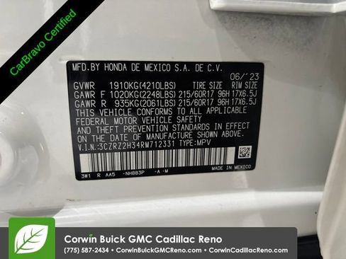 Used 2024 Honda HR-V LX image 42