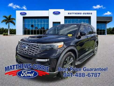 Used 2020 Ford Explorer Platinum w/ Premium Technology Package AWD/4WD image 1