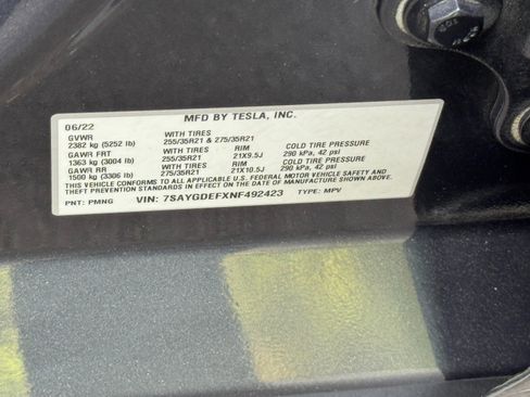 Used 2022 Tesla Model Y Performance image 46