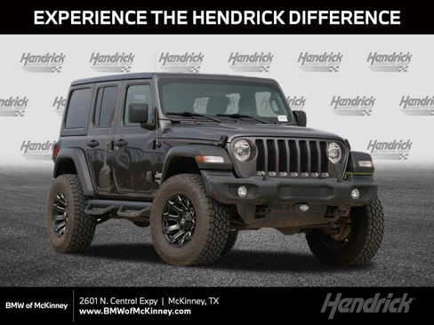 Used 2021 Jeep Wrangler Unlimited Sport AWD/4WD image 1