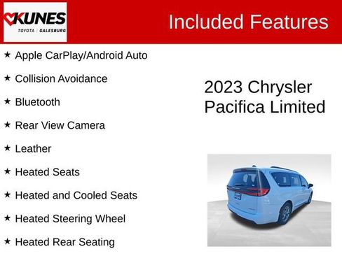Used 2023 Chrysler Pacifica Limited FWD image 2