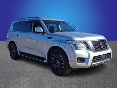 Used 2019 Nissan Armada Platinum w/ Captain's Chairs Package image 3