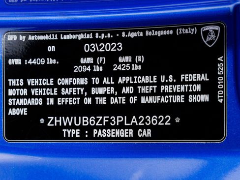 Used 2023 Lamborghini Huracan Tecnica RWD image 81