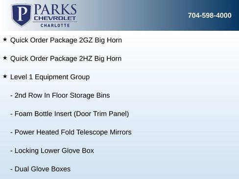 Used 2024 RAM 2500 Big Horn image 7