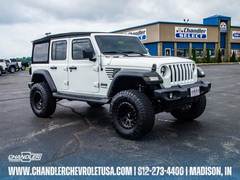 Used 2022 Jeep Wrangler Unlimited Sport AWD/4WD image 1