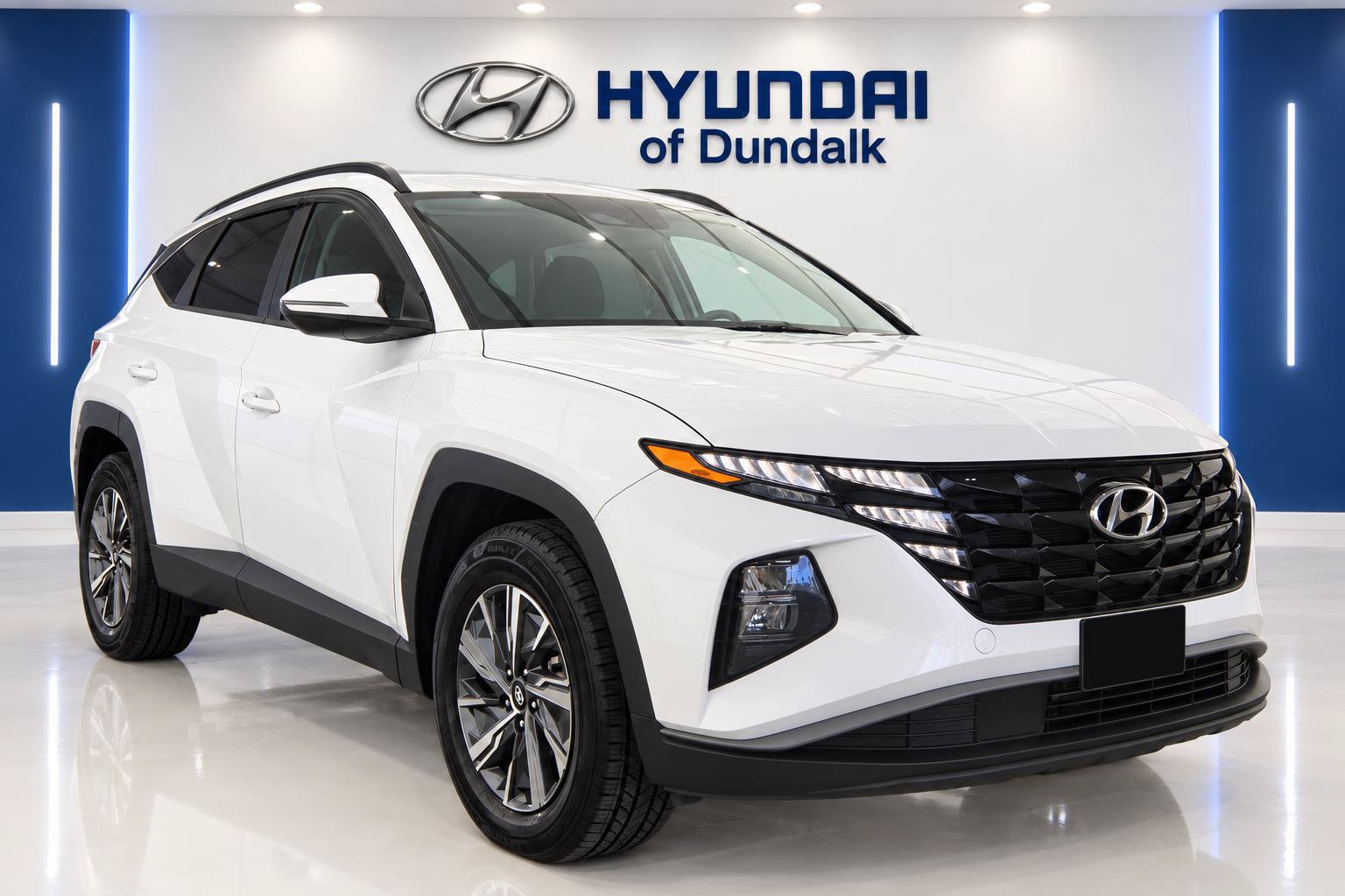 Used 2022 Hyundai Tucson Blue AWD/4WD image 3