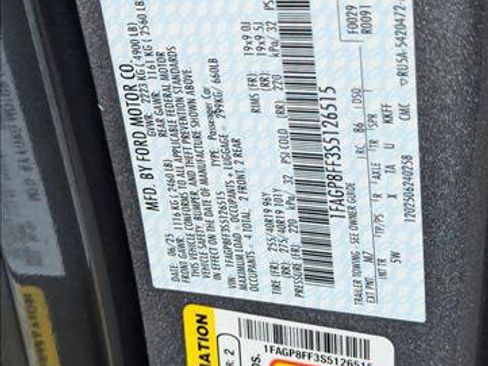 New 2025 Ford Mustang GT Premium w/ GT Performance Package image 16