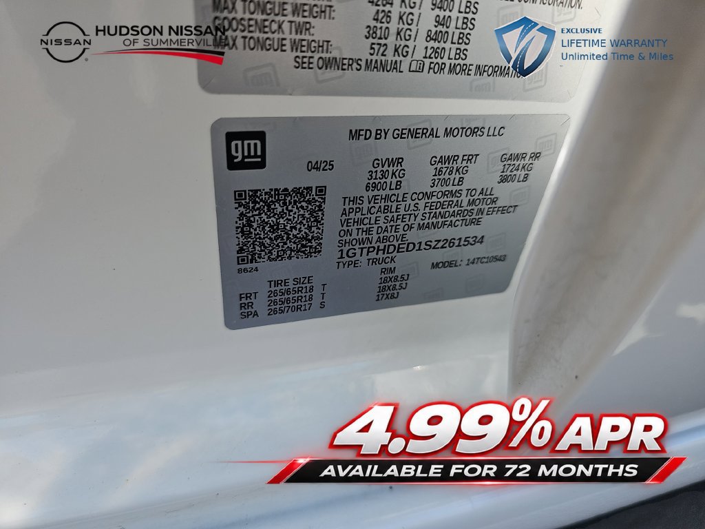Used 2025 GMC Sierra 1500 SLT RWD image 33