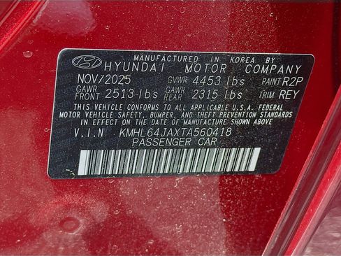 New 2026 Hyundai Sonata SEL FWD image 25