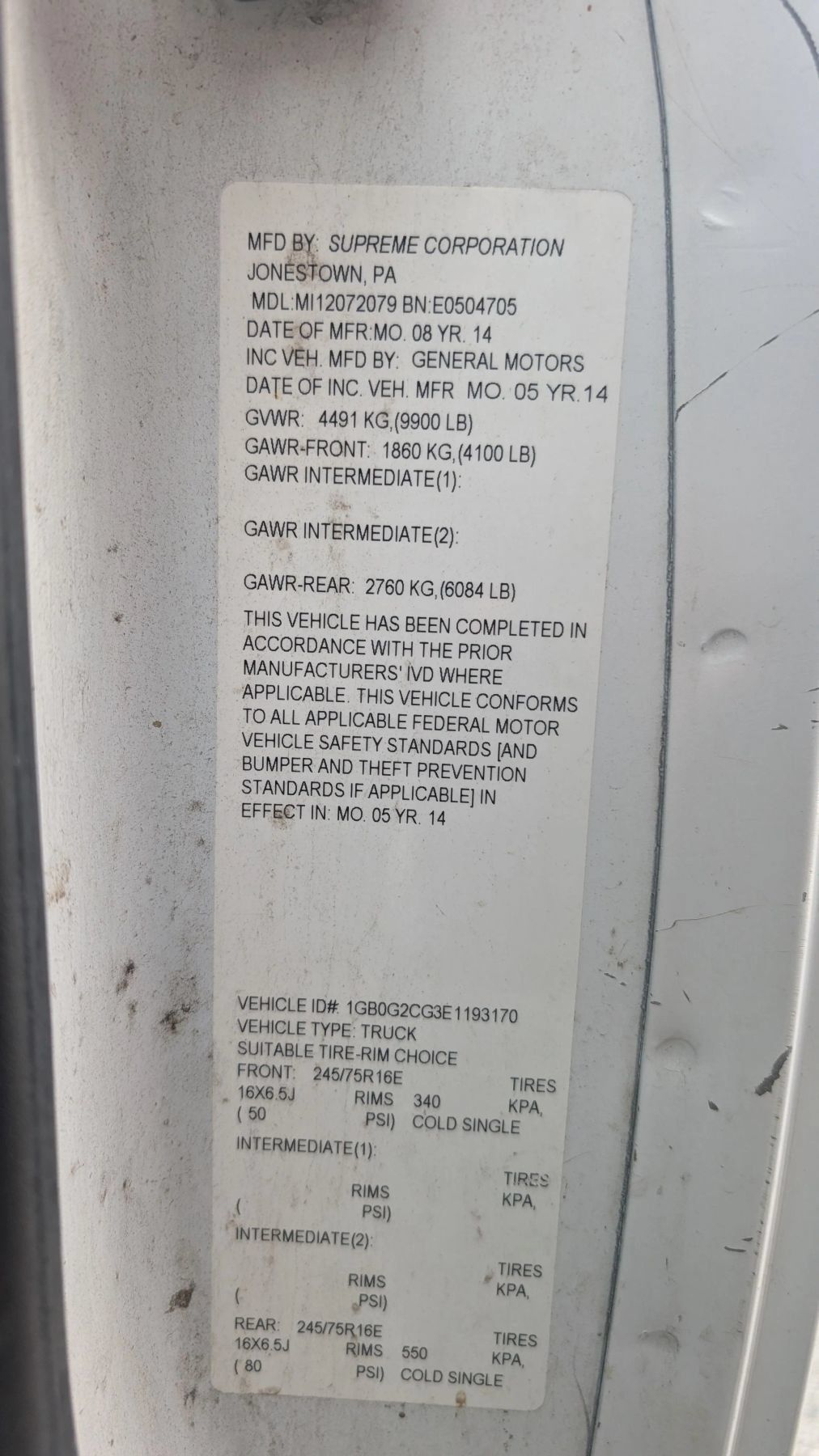 Used 2014 Chevrolet Express 3500 RWD image 13