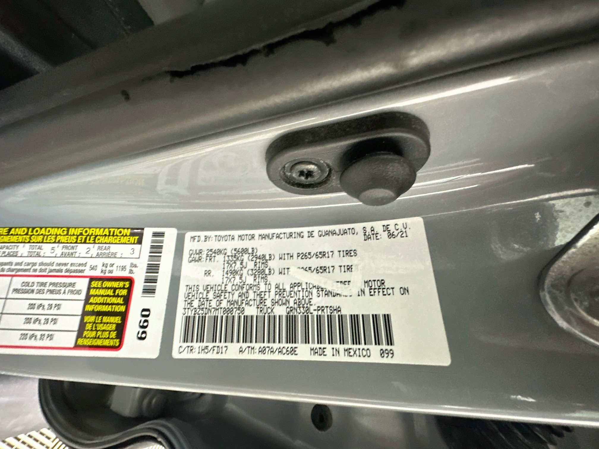 Used 2021 Toyota Tacoma TRD Sport RWD image 12