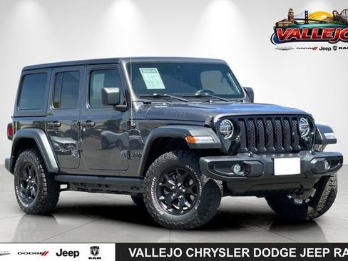 Used 2021 Jeep Wrangler Unlimited Sport AWD/4WD image 1