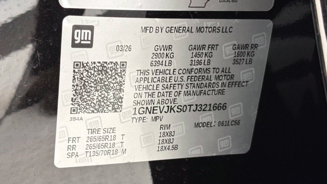 New 2026 Chevrolet Traverse Z71 w/ Enhanced Driving Package AWD/4WD image 53
