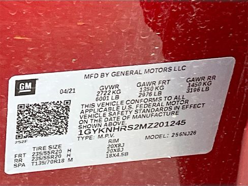 Used 2021 Cadillac XT5 Sportv w/ Platinum Package image 34