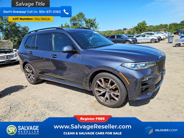 Used 2021 BMW X7 M50i w/ Dynamic Handling Package AWD/4WD image 5