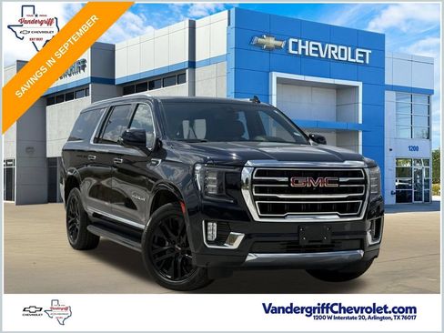Used 2021 GMC Yukon XL SLT w/ SLT Premium Package RWD image 1