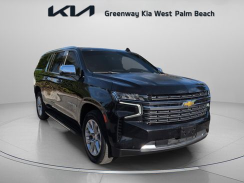 Used 2021 Chevrolet Suburban Premier w/ Premium Package image 1