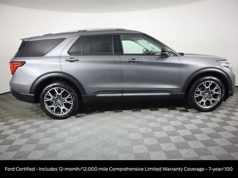 Certified 2025 Ford Explorer Platinum w/ Ultimate Package AWD/4WD image 3
