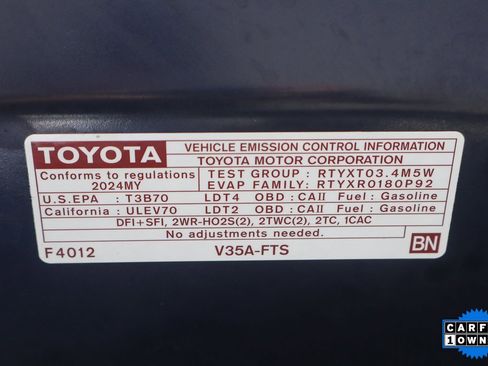 Used 2024 Toyota Tundra SR5 w/ TRD Sport Package image 43