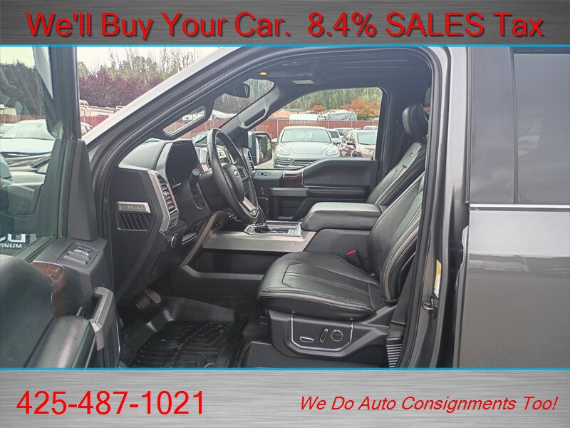 Used 2015 Ford F150 Platinum w/ Equipment Group 701A Luxury AWD/4WD image 13