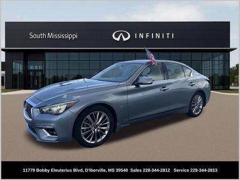 Used 2019 INFINITI Q50 Luxe RWD image 1