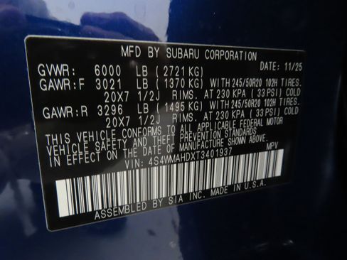 New 2026 Subaru Ascent Limited Bronze image 30