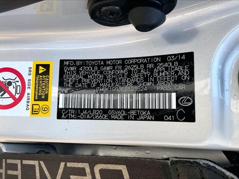 Used 2014 Lexus ES 350 w/ Luxury Package FWD image 36