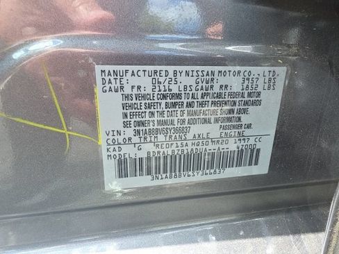 Certified 2025 Nissan Sentra S FWD image 17