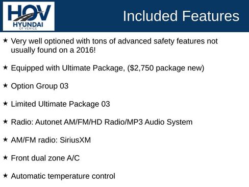 Used 2016 Hyundai Tucson Limited w/ Option Group 03 FWD image 5