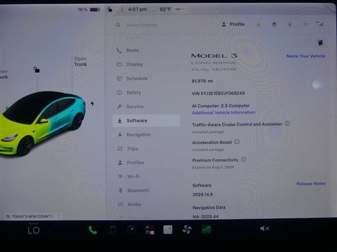 Used 2018 Tesla Model 3 Long Range AWD/4WD image 8
