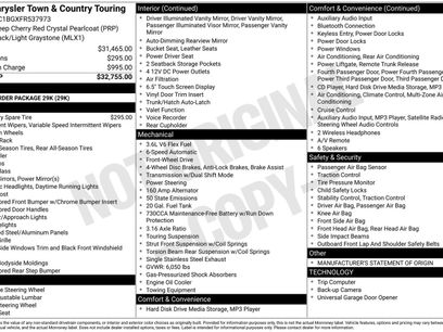 Used 2015 Chrysler Town & Country Touring