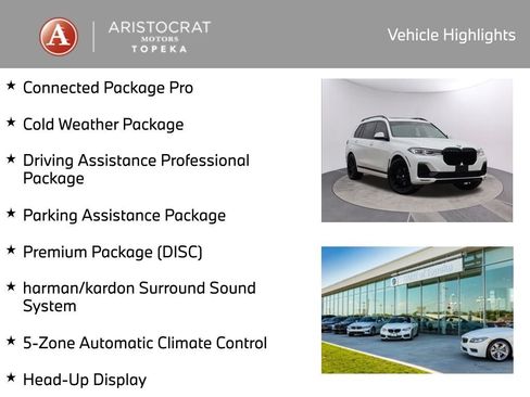 Used 2021 BMW X7 xDrive40i w/ Premium Package image 2