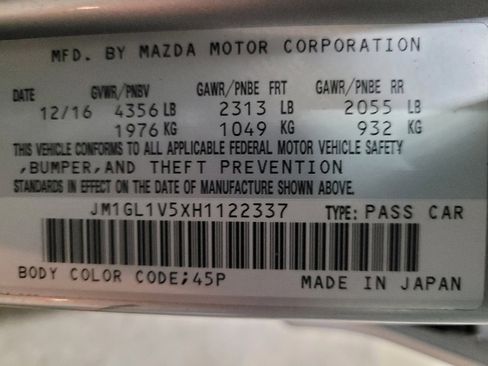 Used 2017 MAZDA MAZDA6 Touring image 33