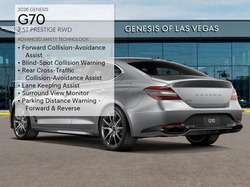 New 2026 Genesis G70 2.5T Prestige image 7