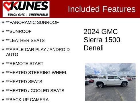 Used 2024 GMC Sierra 1500 Denali AWD/4WD image 2