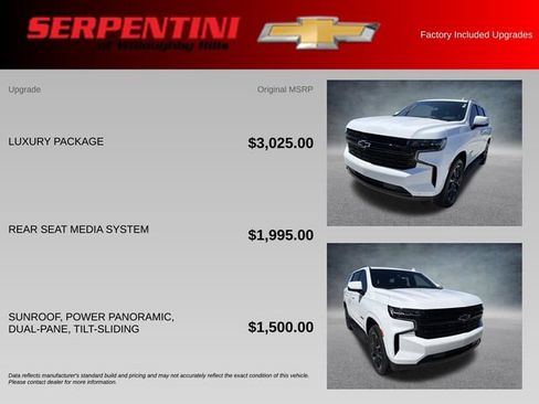 Used 2023 Chevrolet Tahoe RST w/ Luxury Package AWD/4WD image 4