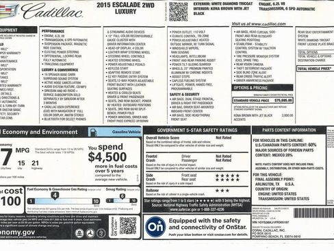 Used 2015 Cadillac Escalade Luxury image 2