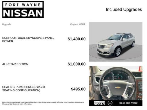 Used 2014 Chevrolet Traverse LT w/ All-Star Edition AWD/4WD image 4