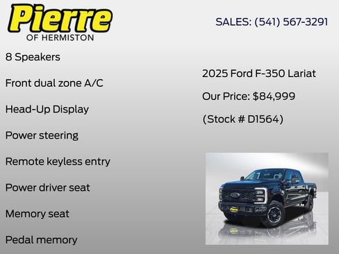 New 2025 Ford F350 Lariat w/ Lariat Ultimate Package image 24