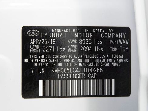 Used 2018 Hyundai Ioniq Blue image 31