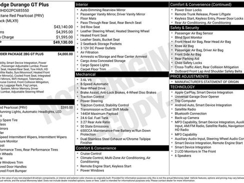 Used 2023 Dodge Durango GT RWD image 37