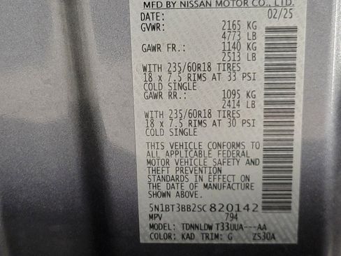 Used 2025 Nissan Rogue SV image 5