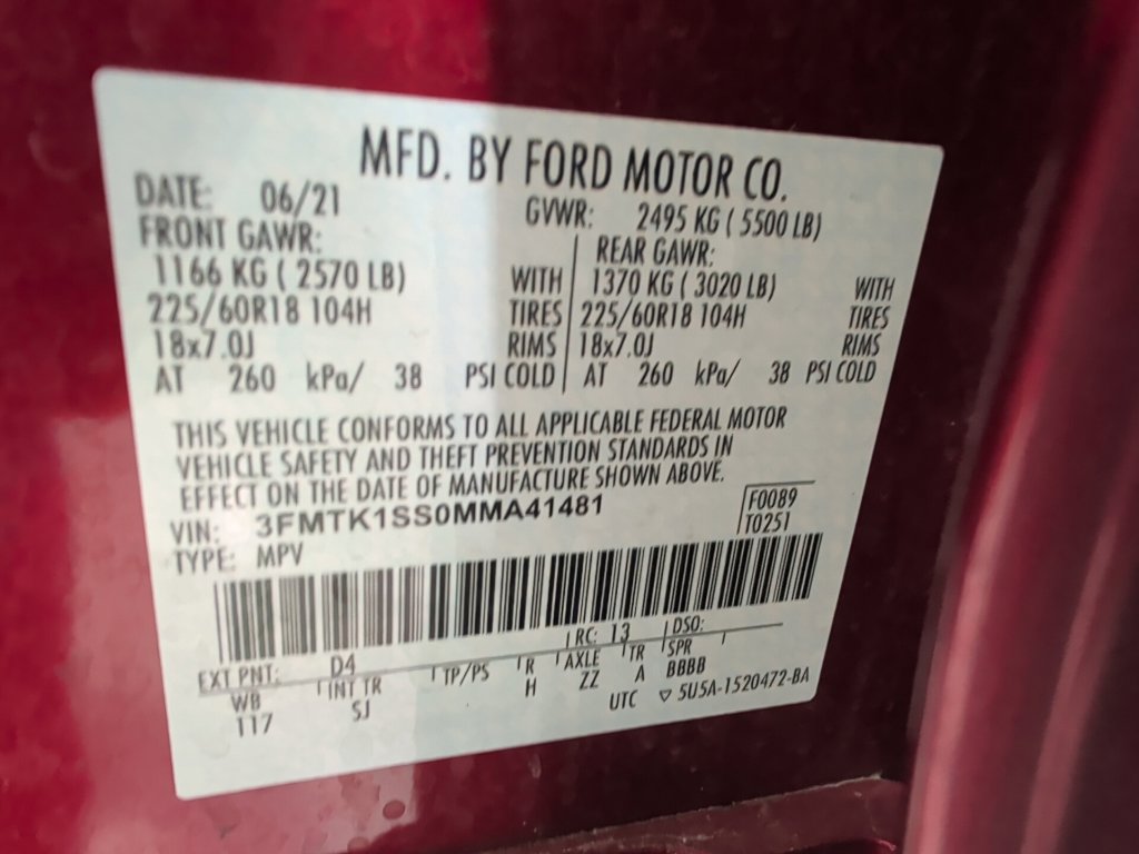Used 2021 Ford Mustang Mach-E Select AWD/4WD image 3