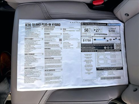 New 2026 Volvo XC90 T8 Ultra w/ Lounge Package image 37